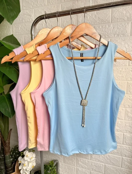 Musculosa Corte Americano