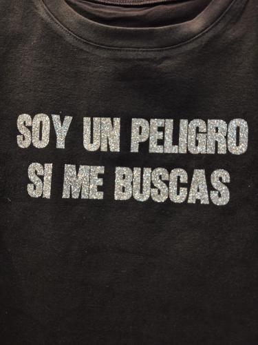 Remera Baby Tee Lali Glitter - Miniatura 3