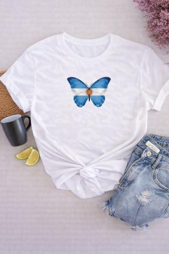 Remera Mariposa Argentina