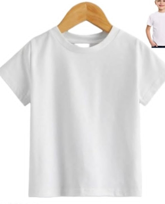 Remera Blanca Escolar - Imagen 2
