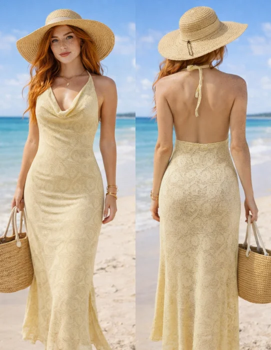Vestido Crochet