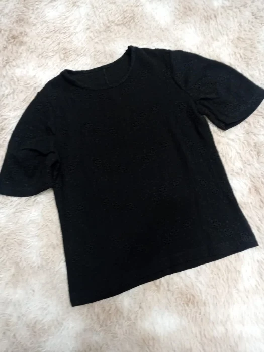 Blusa Broderiw Negro