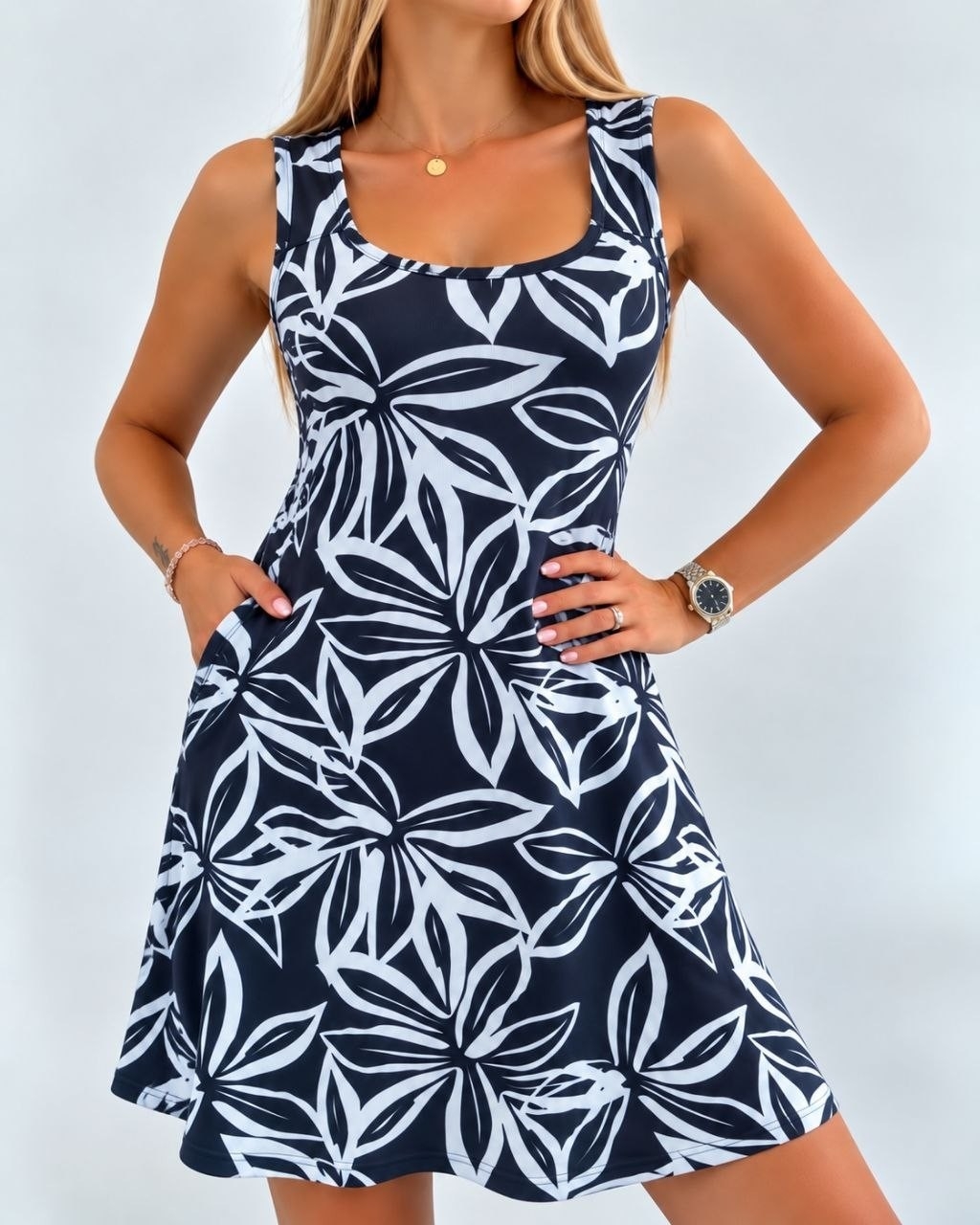 Vestido Estampado - Imagen 2