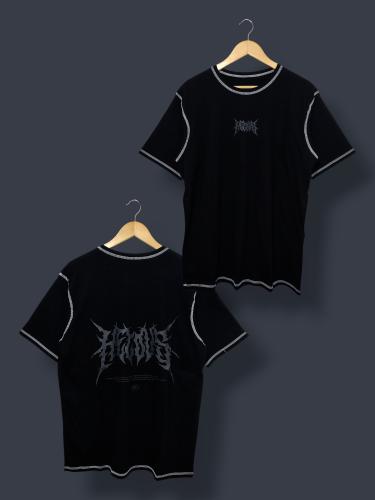 Remera Costuras Invertidas Convinadas - Miniatura 4