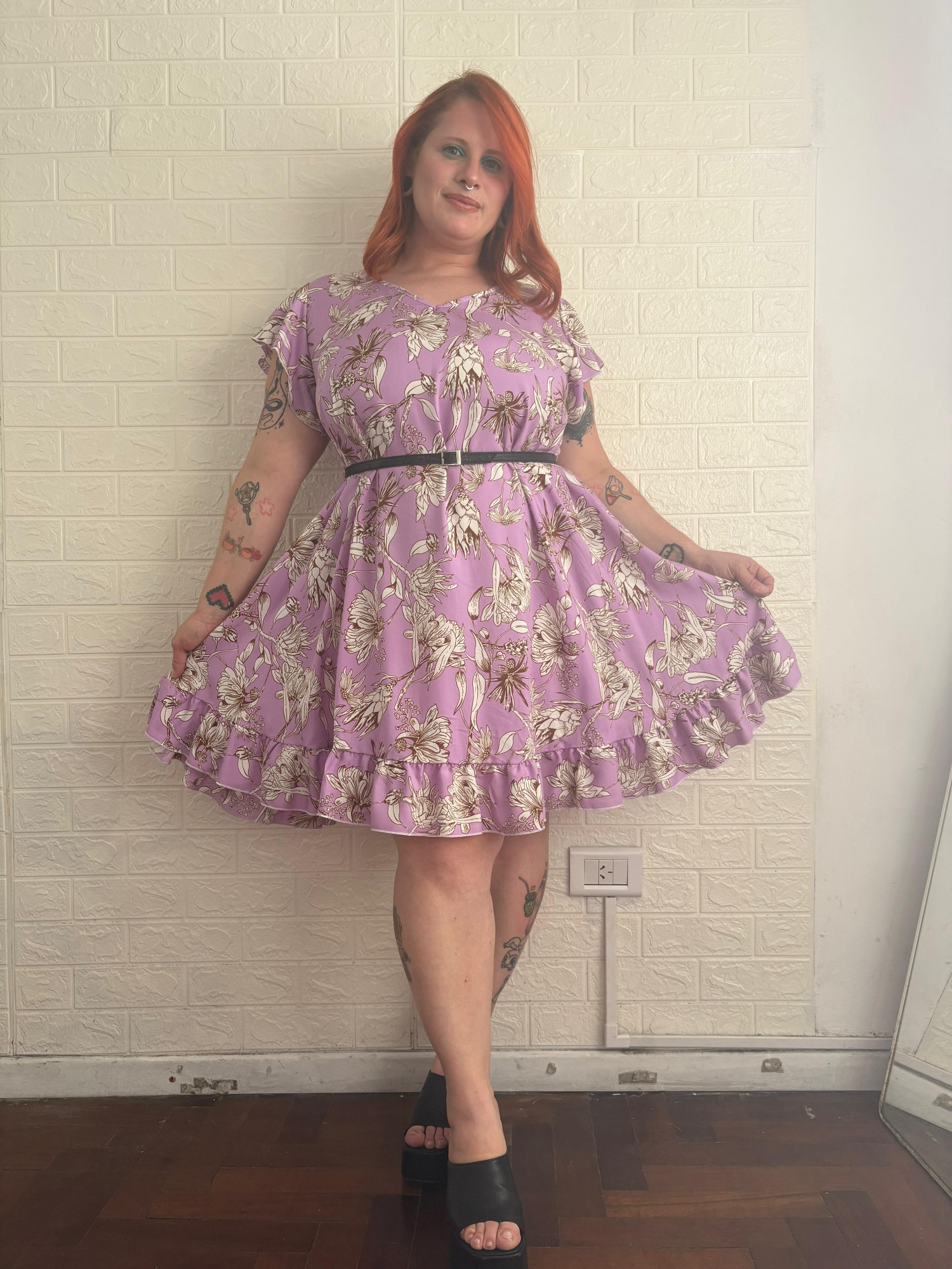 Vestido Fibrana Poplin Divino - Imagen 2