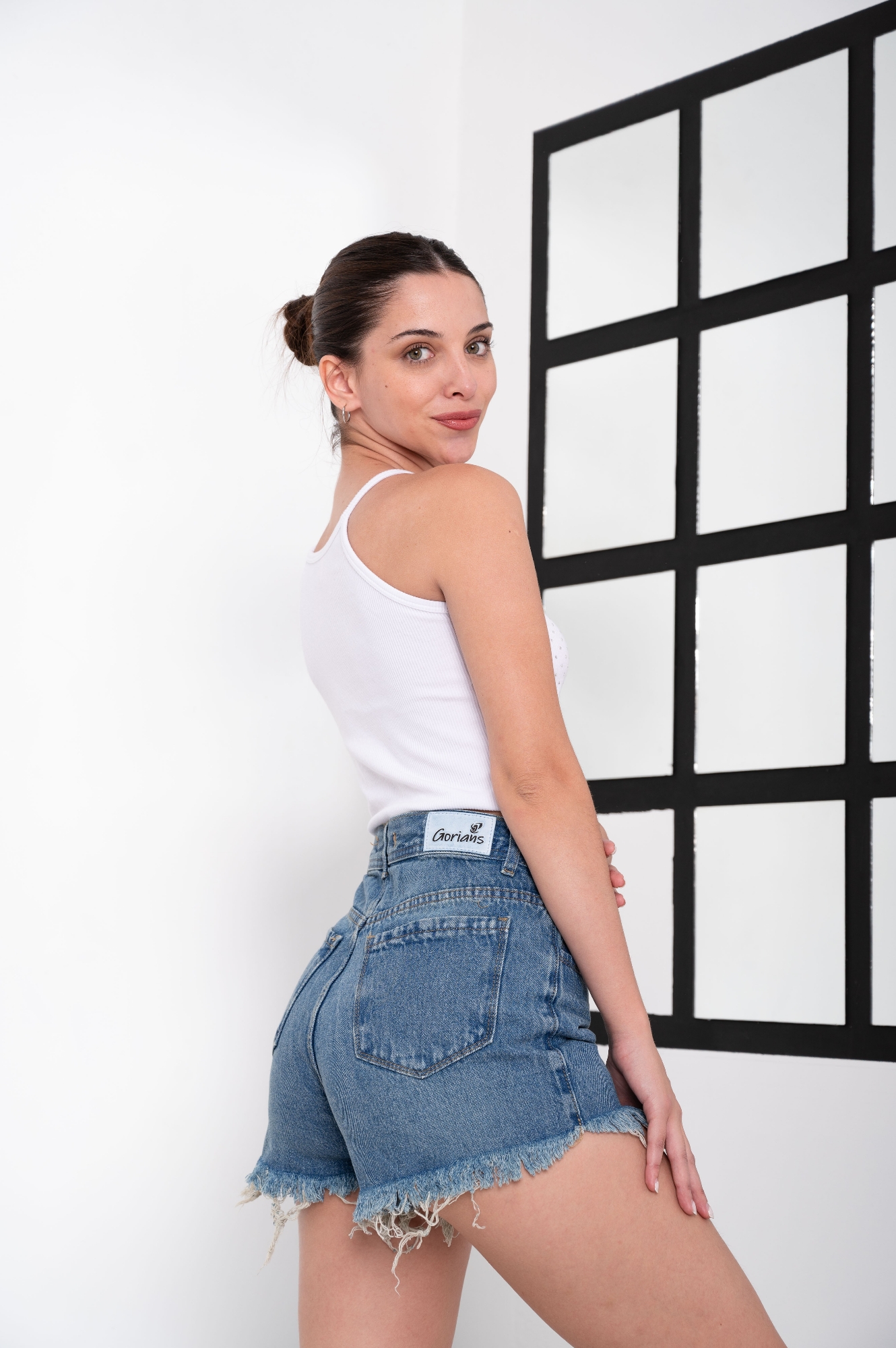 Zaira Short Jeans Rigido - Imagen 2