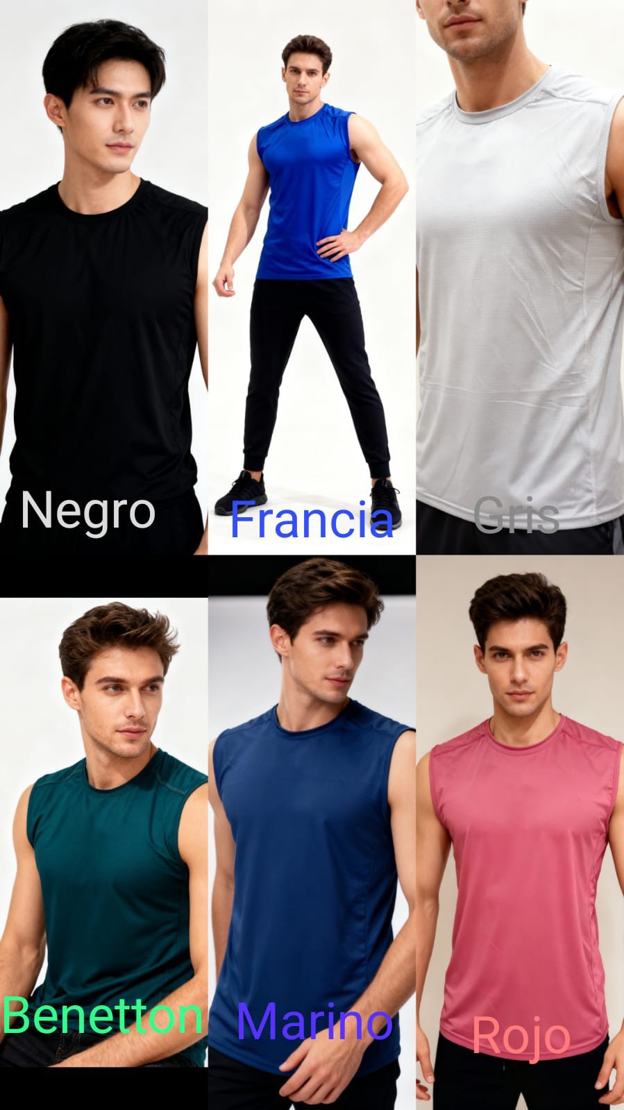 Musculosa Importado Lisa - Imagen 2