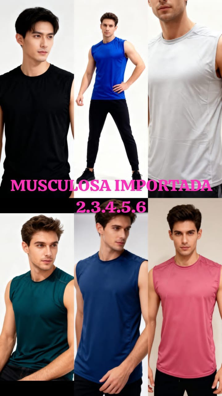 Musculosa Importado Lisa - Imagen 6