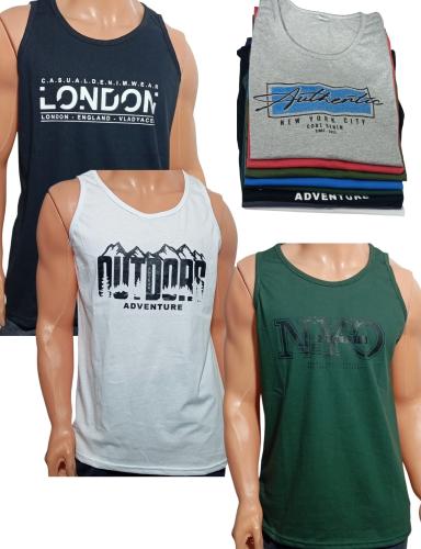 Musculosa Algodón Hombre