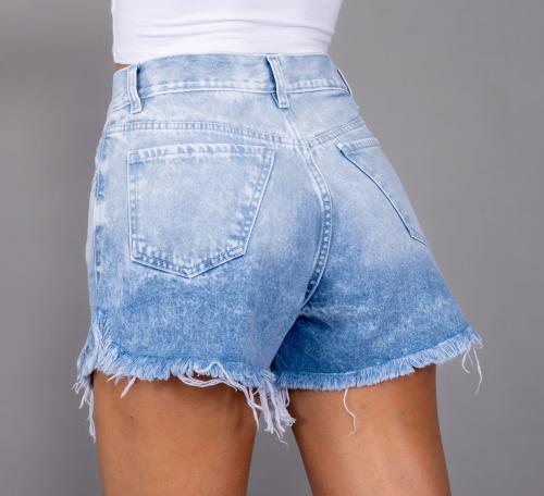Short de Mujer Bicolor Liso - Miniatura 7