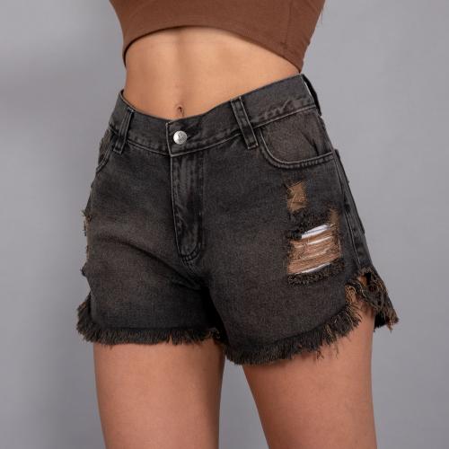 Short Oxido de Dama con Roturas Deflecado - Miniatura 6