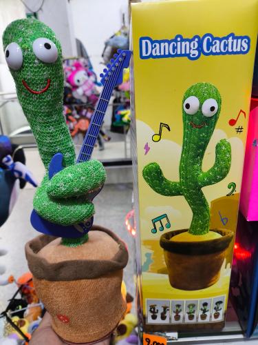 Cactus Bailarín con Música y Repite el Sonido - Miniatura 1
