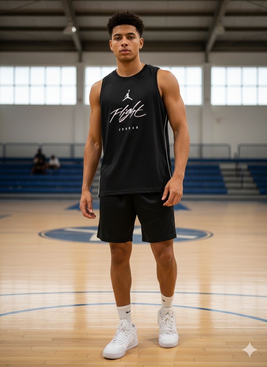 Musculosa Jordan Flight con Vivos - Imagen 2