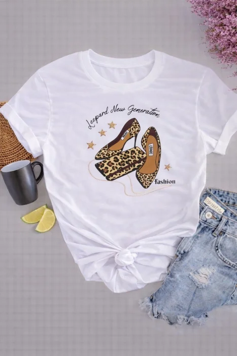 Remera Algodón Print