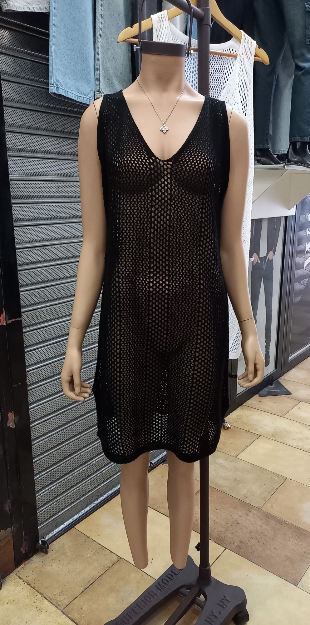 Vestido Calado Largo - Imagen 3