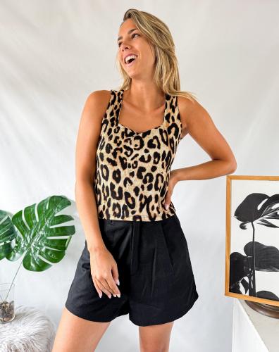 Musculosa. Morley. Animal Print