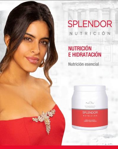 Nov Splendor Nutrición Hidratante Post Alisados Decoloraciones X 980g - Miniatura 4