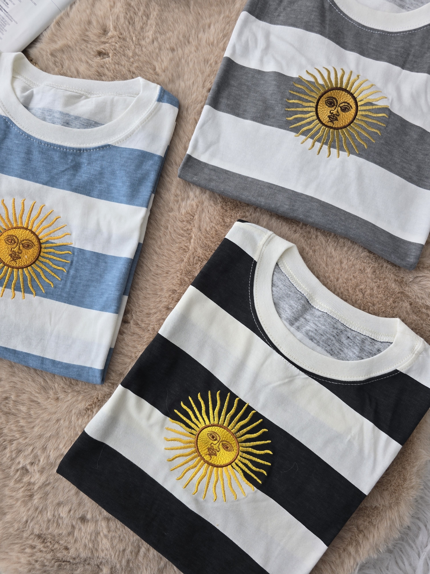 Remera Rayada Argentina - Imagen 3