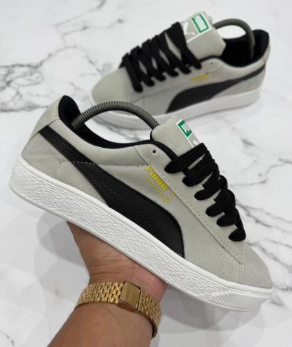 Puma Suede Xl Gris/negro