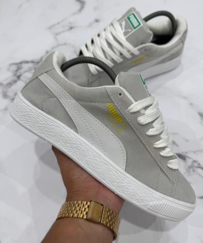 Puma Suede Xl Gris/blanco