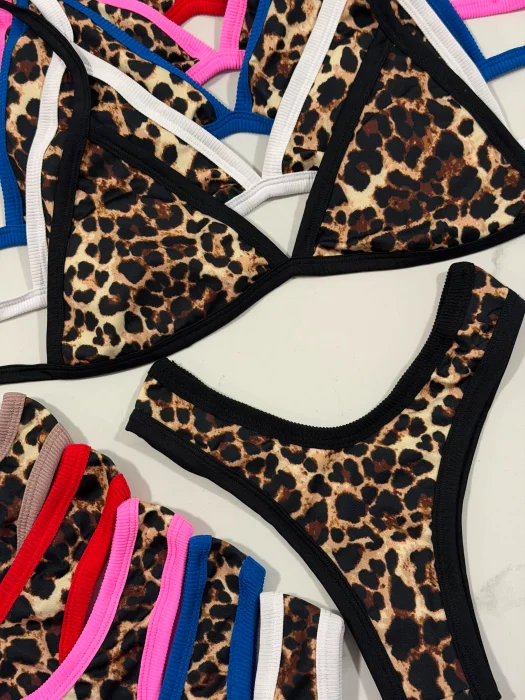 Bikini Animal Print Combinado Art África