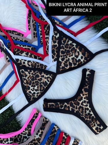 Bikini Animal Print Combinado Art África