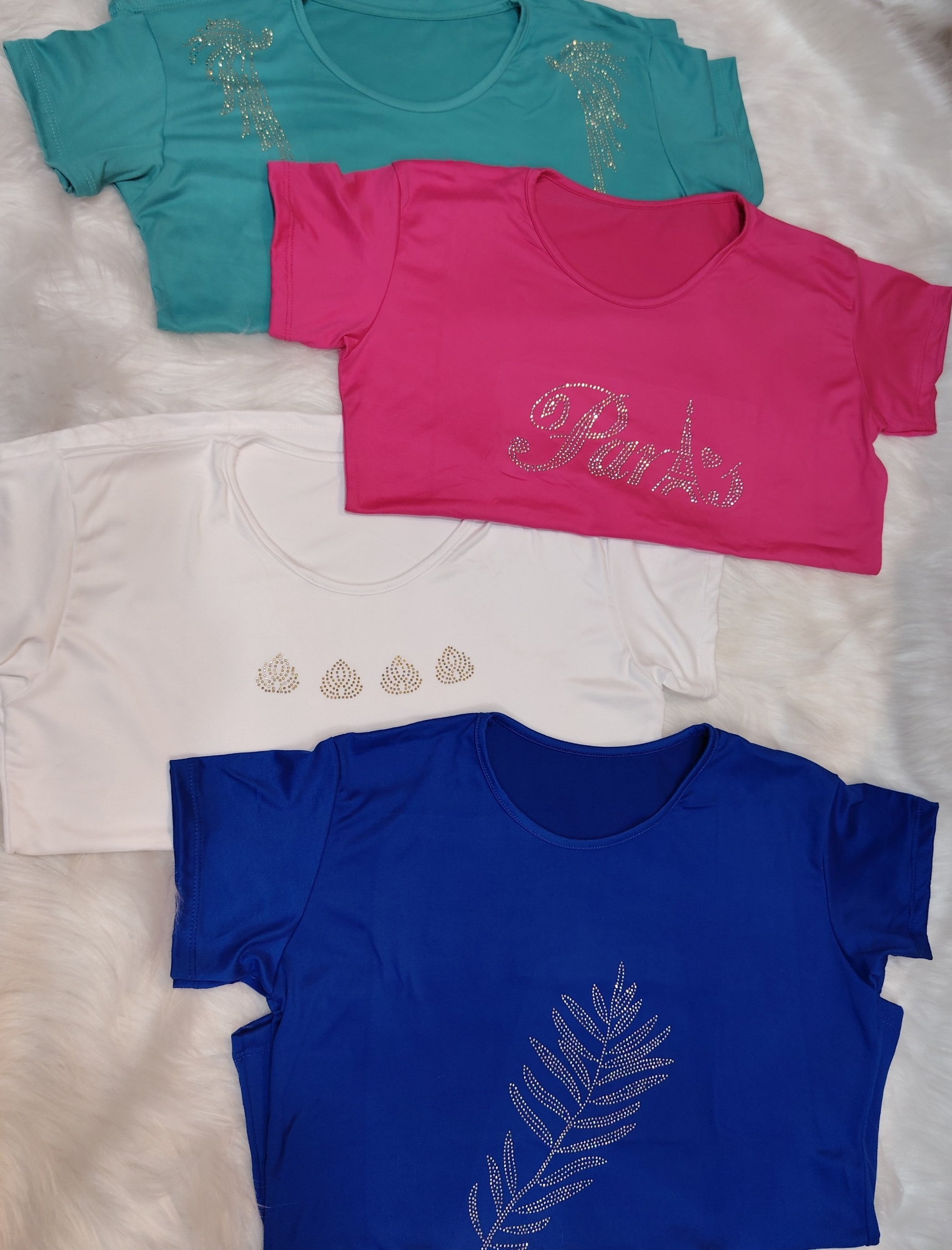 Remeras de Modal Soft con Apliques - Imagen 3