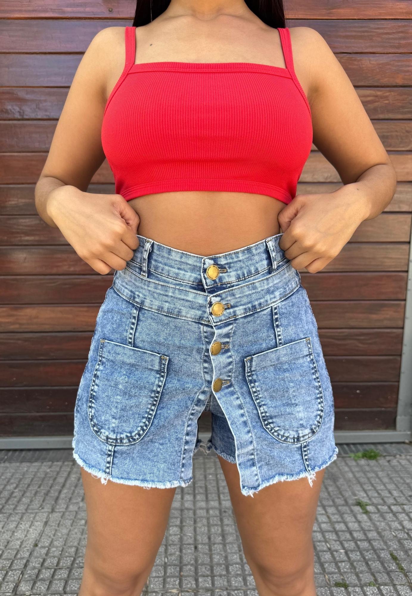 Shortspollera Elastizado Botones - Imagen 3