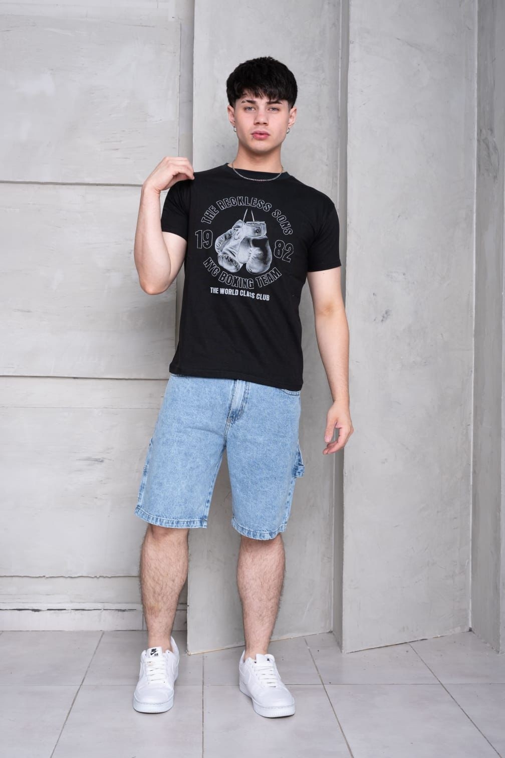 Bermudas Jeans Mom Carpintero - Imagen 5