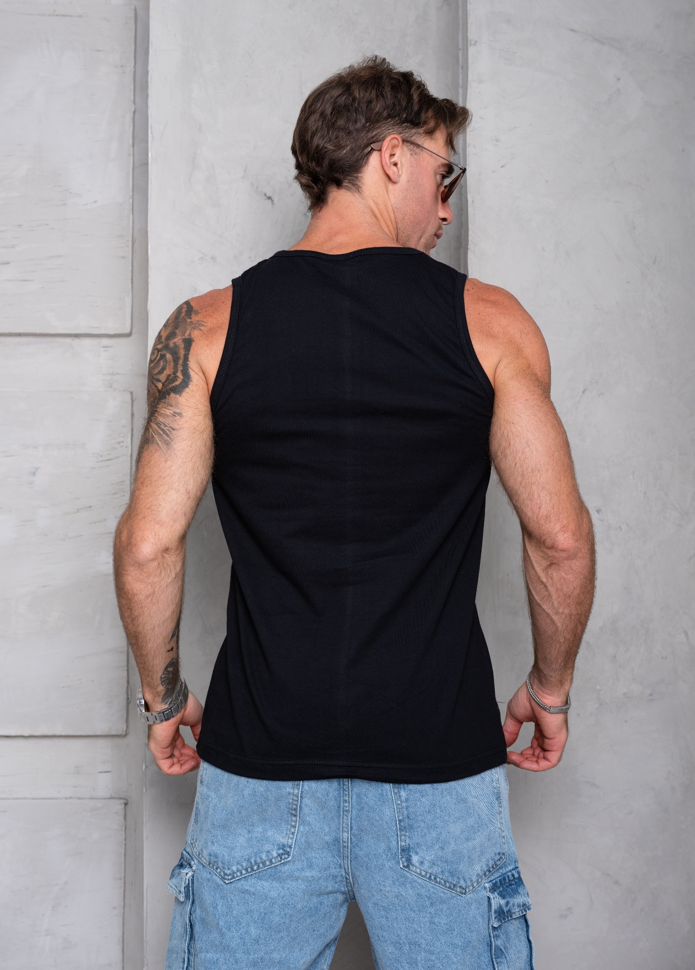 Musculosas Lisas Algodón Peinado - Imagen 5