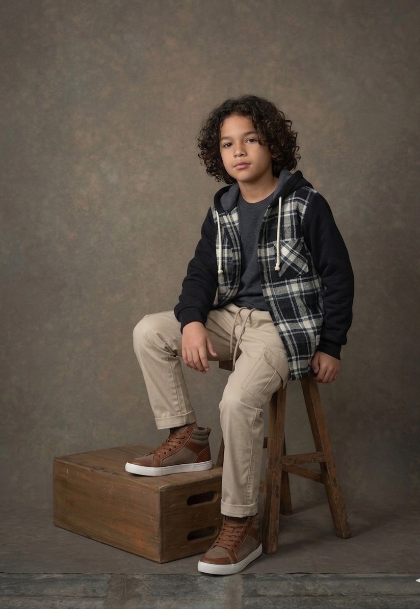 Pantalon Baggi Cargo de Niño - Imagen 3