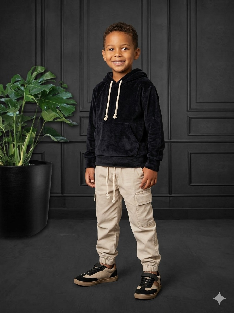 Pantalon Jogger Cargo de Niño - Imagen 2