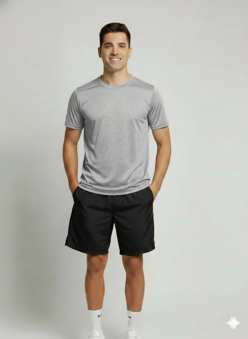 Conj Remera Drifit Short Lycra