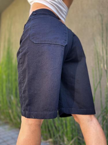 Bermuda Negro Baggy - Miniatura 6