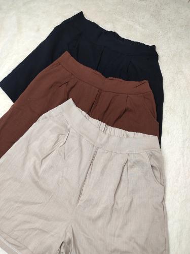 Short Sastrero de Lino Spandex