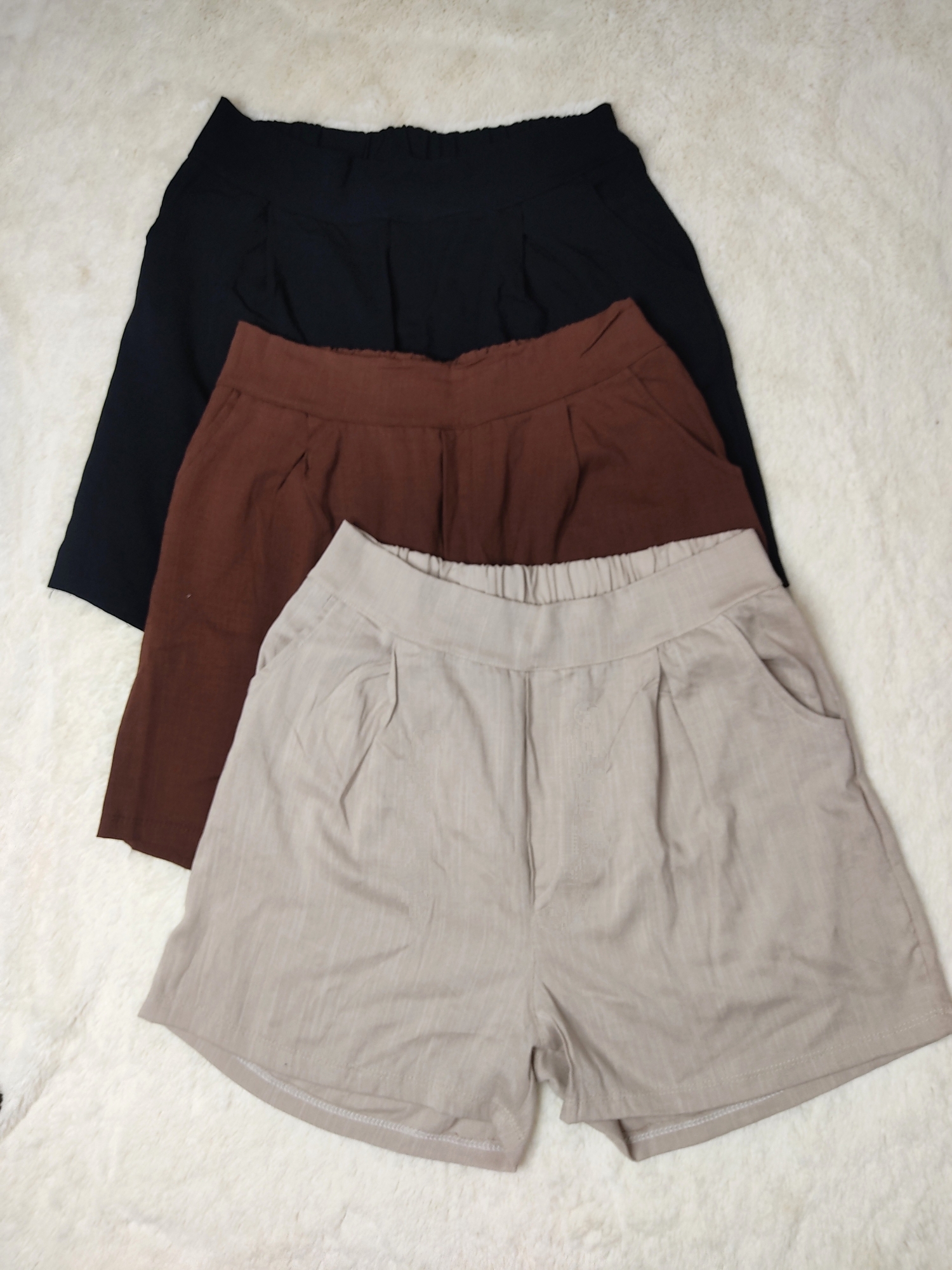 Short Sastrero de Lino Spandex - Imagen 2