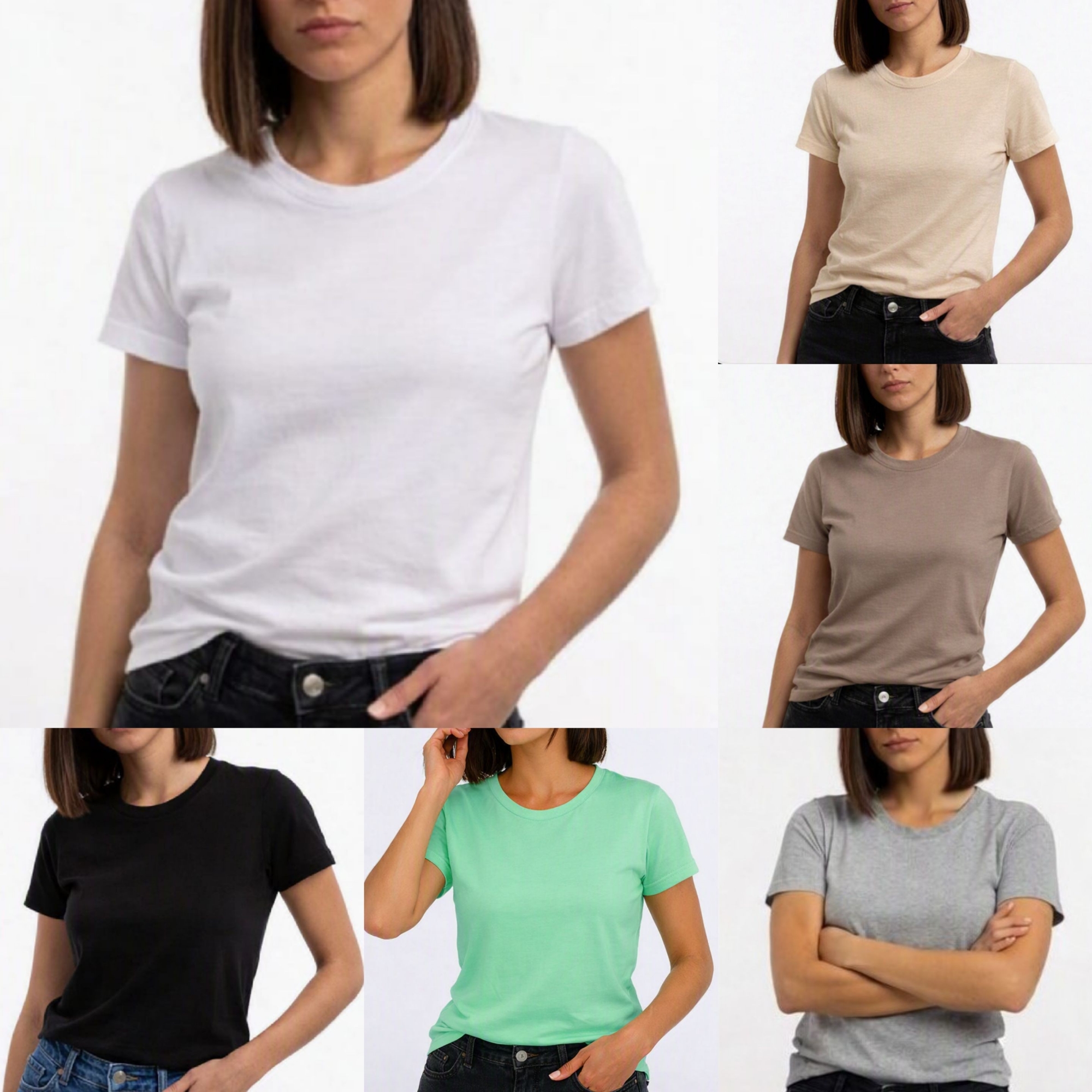 Remera Dama  Algodon Peinado. - Imagen 2