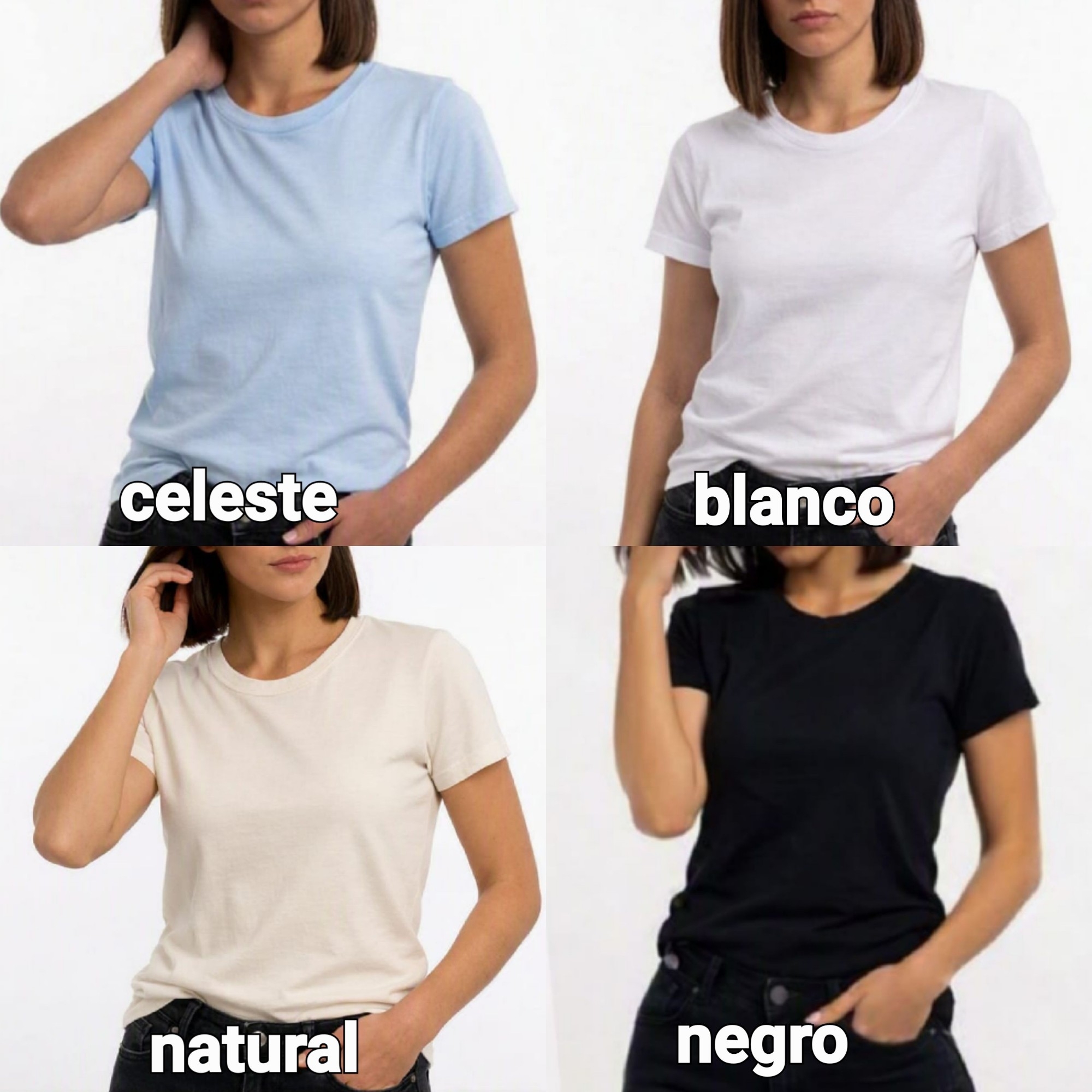 Remera Dama  Algodon Peinado. - Imagen 7