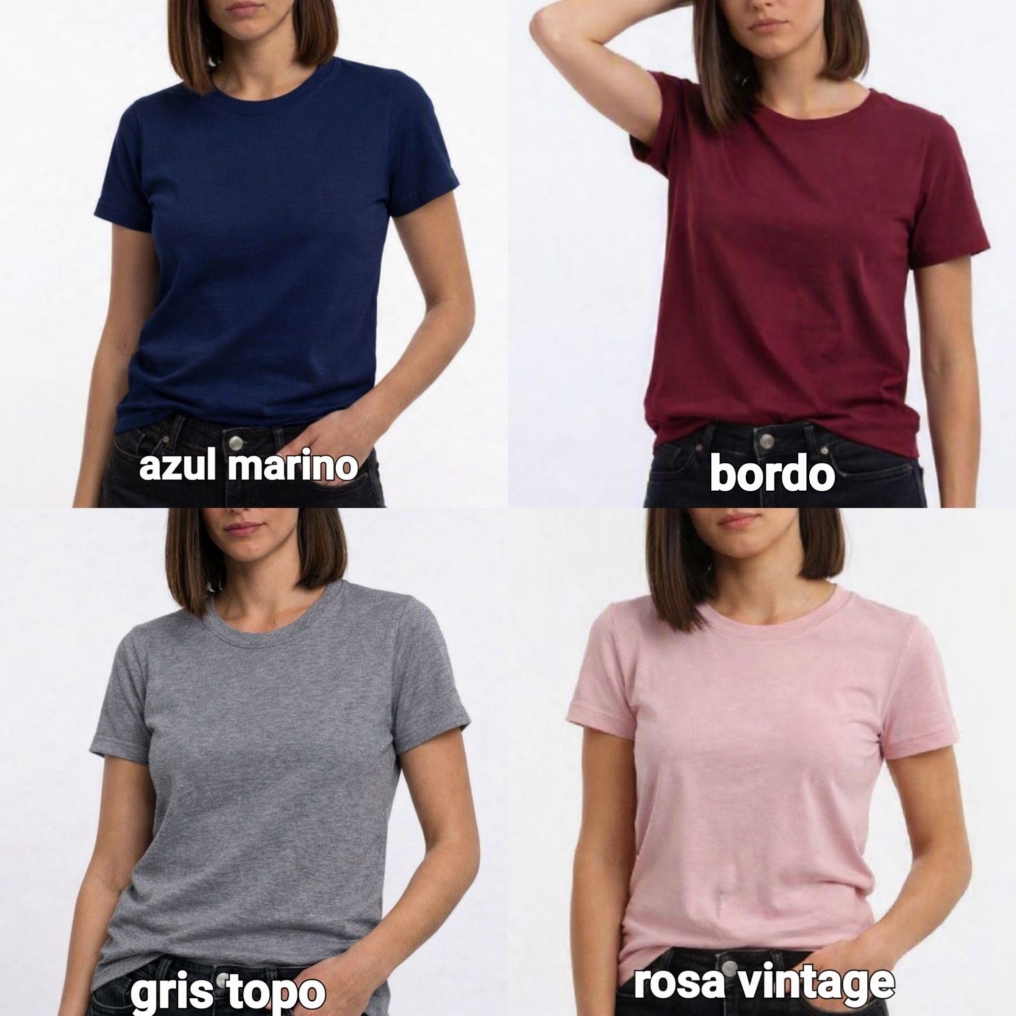 Remera Dama  Algodon Peinado. - Imagen 4