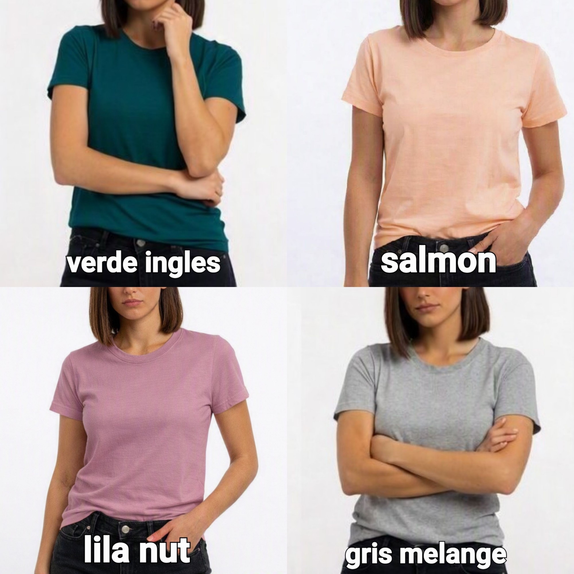 Remera Dama  Algodon Peinado. - Imagen 8