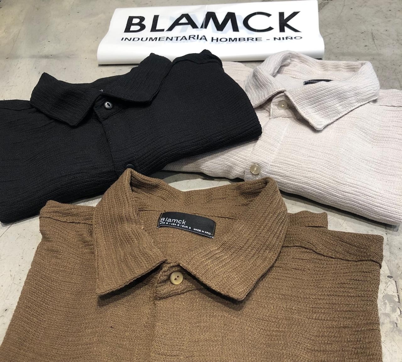 Camisas Tejidas Hombre - Imagen 2