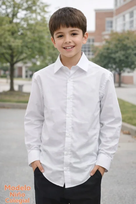Camisa Escolar de Niño