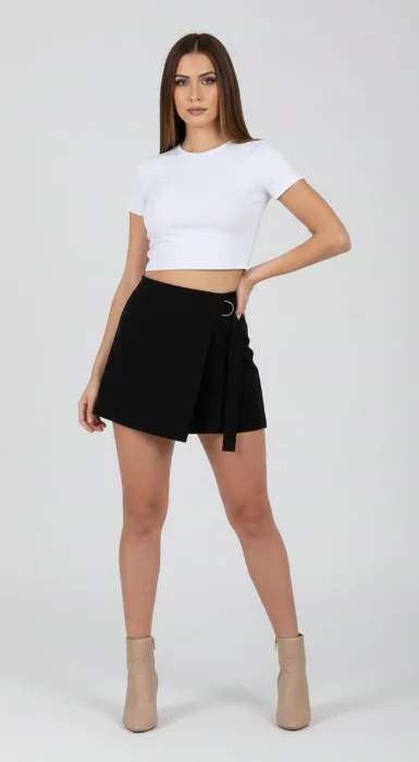 Short Pollera de Bengalina