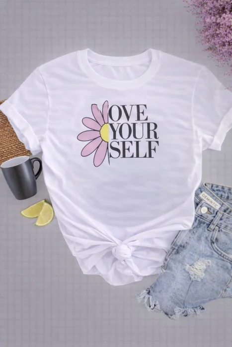 Remera Estampada Mujer