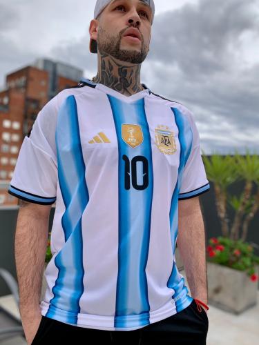 Camiseta. Argentina. De. Adulto ( Unisex) - Miniatura 3