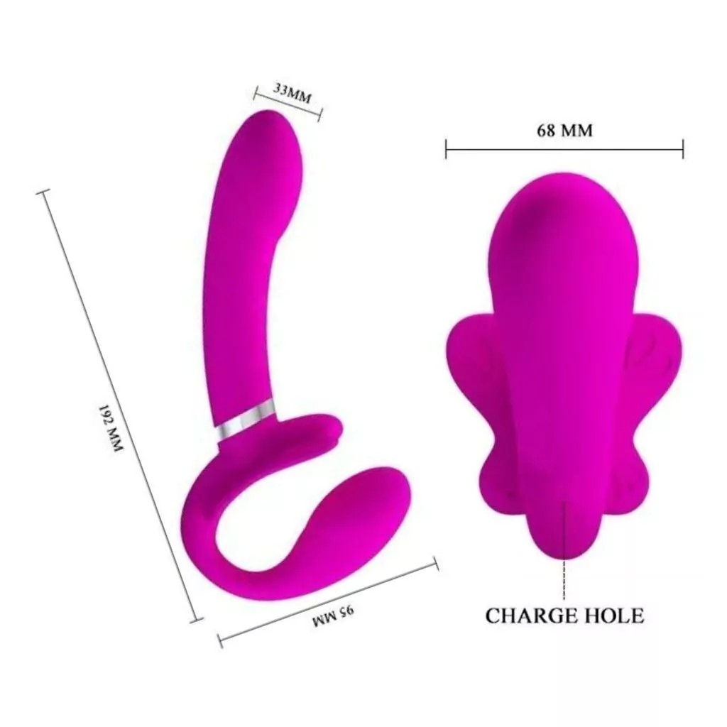 Vibrador Consolador Strap-on Pretty Love Valerie - Imagen 3