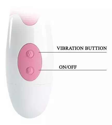 Consolador Vibrador Dual Estimulador Pretty Love Hyman Pilas - Imagen 4