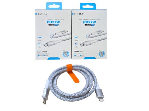 Cable Tipo C a Iphone Ezra 27w Carga Rapida (dc372)