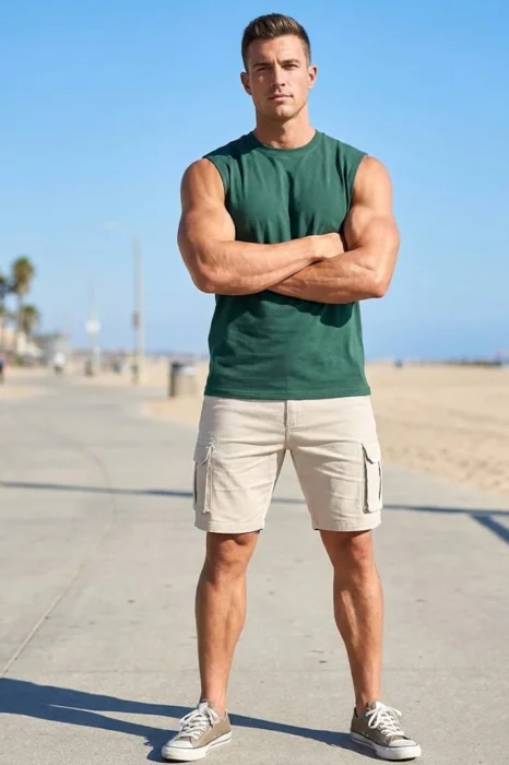Musculosas Algodón Peinado