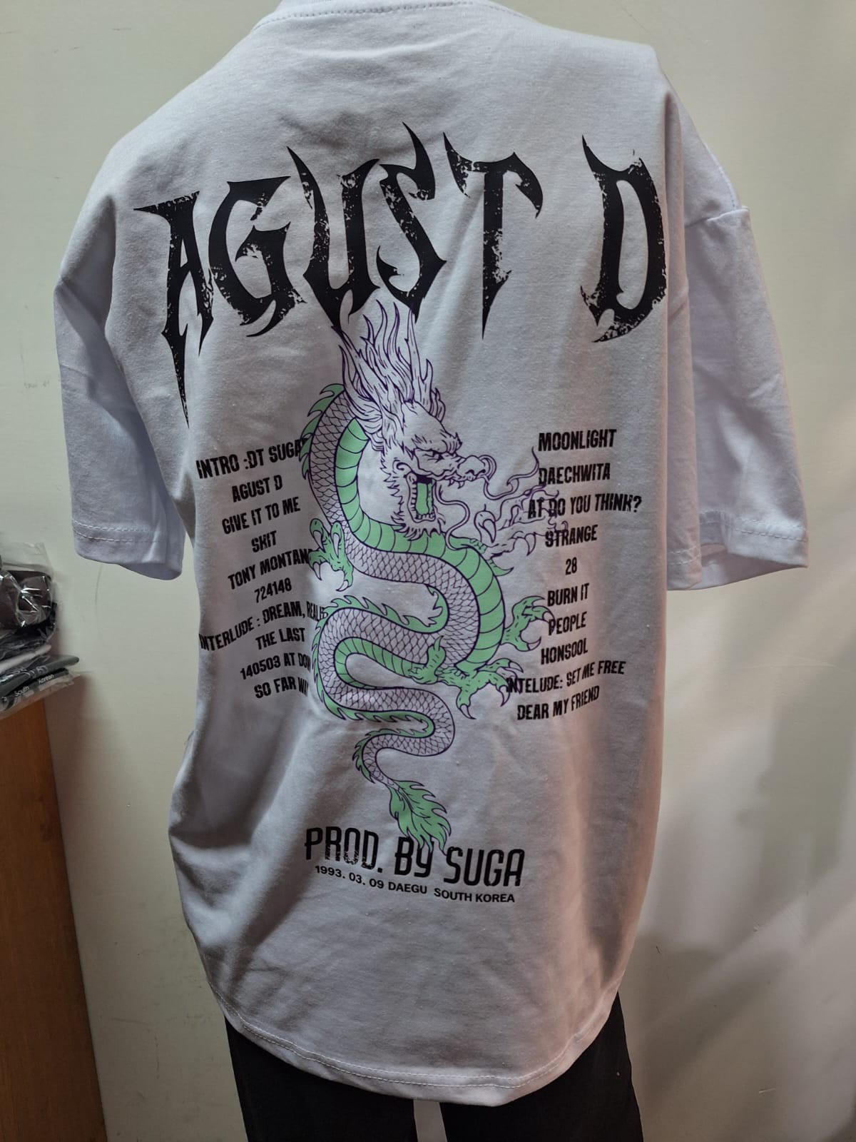 Remera Agust D - Imagen 2